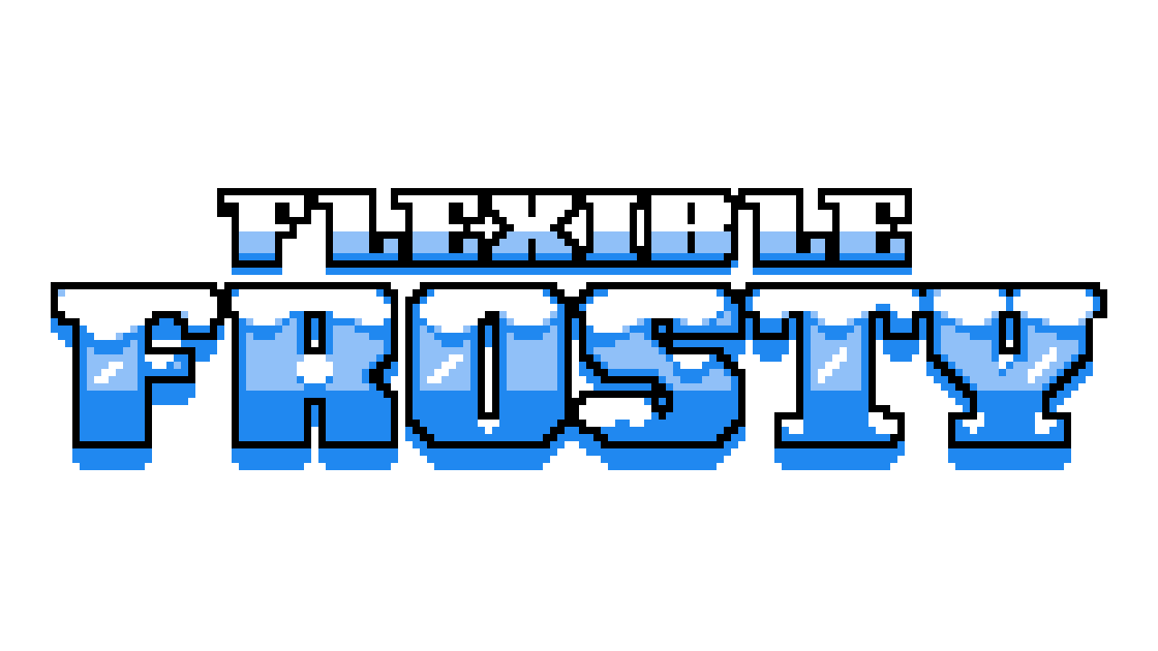 Flexible Frosty Game Logo