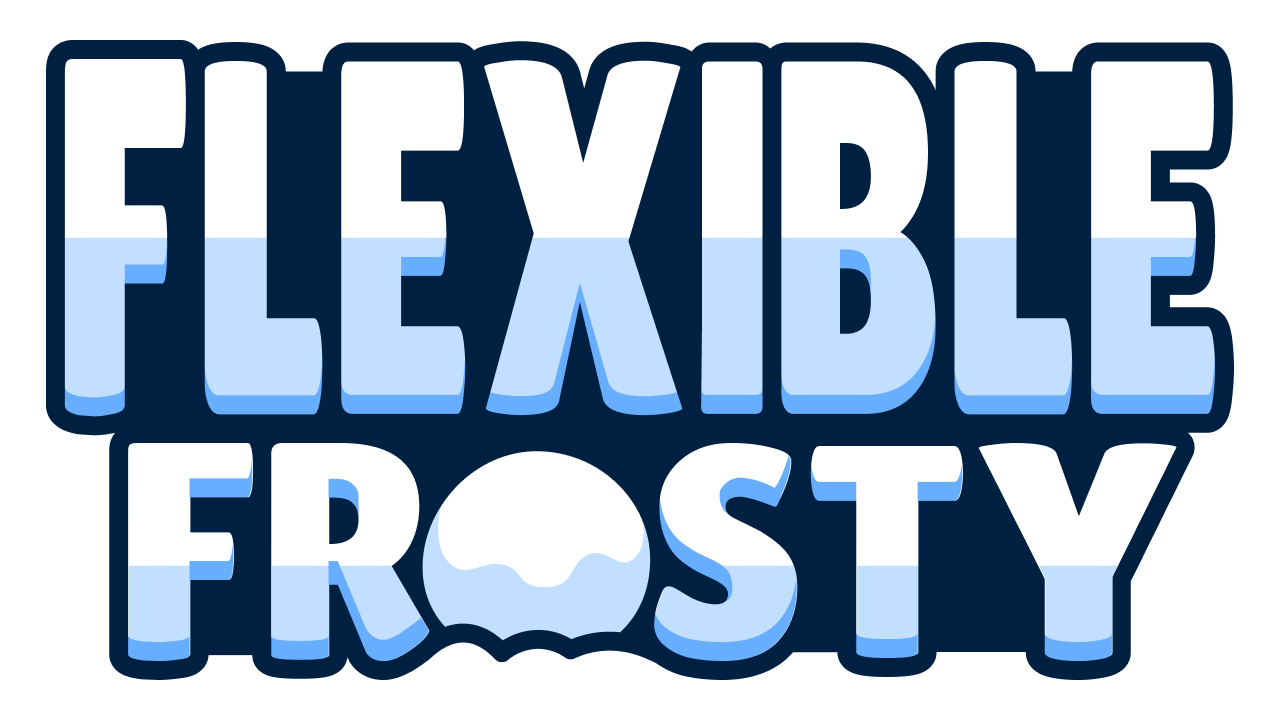 Flexible Frosty Game Logo